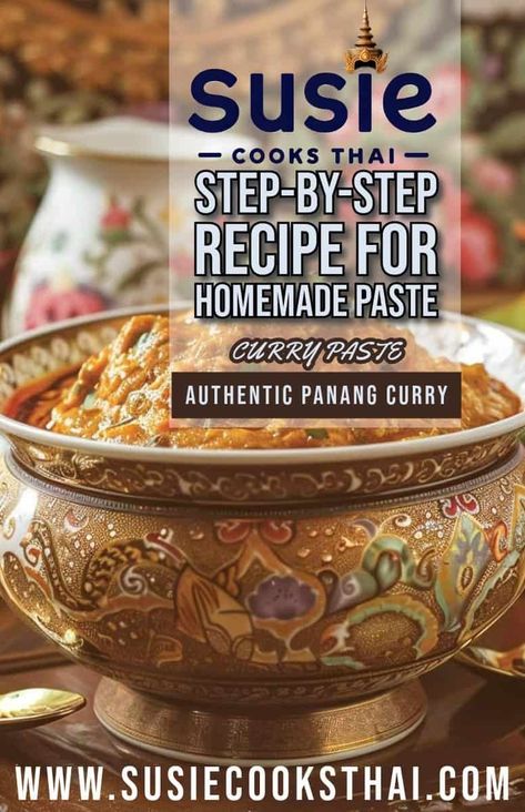 Unlock the secrets to authentic Thai flavor with our step-by-step Panang curry paste recipe! 🌶️🍛 This guide will walk you through blending aromatic spices and fresh ingredients to create a rich, flavorful paste that elevates your Thai dishes. Perfect for curries, stir-fries, and more, this paste brings the taste of Thailand right to your kitchen. Easy to make and packed with flavor, it’s a must-try for any home cook! #ThaiCooking #PanangCurry #Recipe Panang Curry Paste Recipe, Curry Paste Recipe, Panang Curry Recipe, Panang Curry Paste, Spice Tray, Thai Spices, Panang Curry, Homemade Curry, Curry Noodles