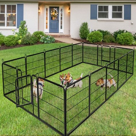 6 Best Portable Dog Fence For Camping And RVing Rv Dog Fence, Portable Dog Fence, Dog Playpen Indoor, Pet Playpens, Puppy Playpen, Cat Fence, Pet Playpen, Dog Pen, Dog Playpen