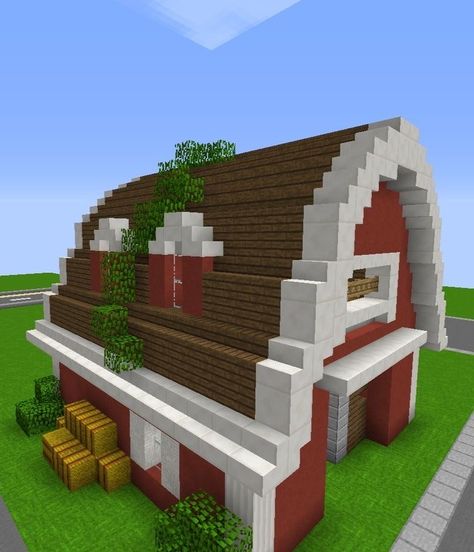 Minecraft Farmers Market Ideas, Farmer Minecraft House, Farmers Market Minecraft, Minecraft Farmers House, Minecraft Farmers Market, Minecraft Animal Farm Ideas, Minecraft Barn Ideas, Minecraft Farmhouse, Minecraft Horse Stables