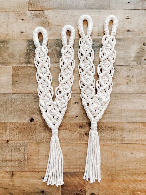 Curtain Holders, Macrame Garland, Vintage Macrame, Macrame Home, Belly Basket, Macrame Home Decor, Curtain Holder, Macrame Curtain, Boho Curtains