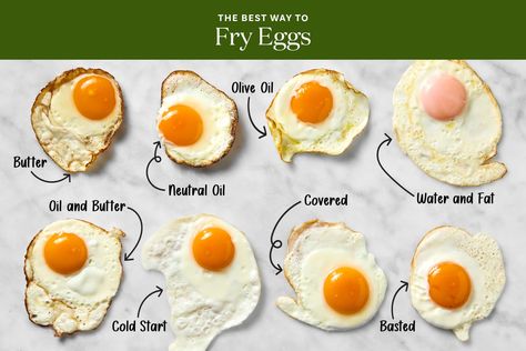 I Just Found the Only Way I'll Ever Fry an Egg Again (It's Not What I Expected) Egg Chart, Fry An Egg, Eggs Fried, Kitchen Secrets, Cook Breakfast, Keto Breakfasts, Waffle Cookies, Lunch Appetizers, Egg Dishes