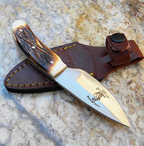 Bone Collector Hand Made Skinning  Hunting Knife BC808 >>> Check out the image by visiting the link.Note:It is affiliate link to Amazon. Cowboy Knife, Buck Folding Knife, Hunters Knife, Bone Collector, Boot Knife, Collector Knives, Deer Gifts, Collector Knives Hunting, Bushcraft Knife