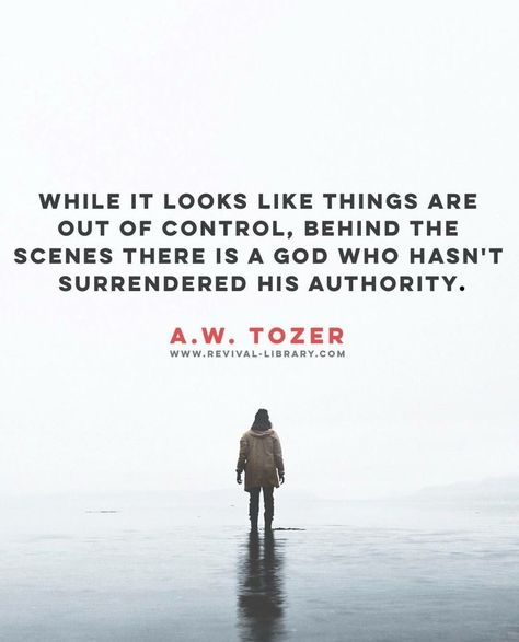 In Control Quotes, The Loss Of A Friend, Aw Tozer Quotes, Loss Of A Friend, A Man Of God, Control Quotes, What I Like About You, Man Of God, First Response