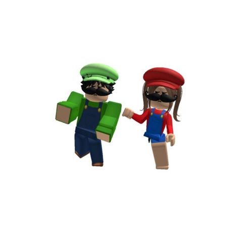 Matching Rblx Outfits, Mario Roblox Avatar, Matching Couple Roblox Avatar, Duo Roblox Avatar, Halloween Roblox Avatar Matching, Matching Roblox Users, Matching Rblx Avatar, Roblox Avatars Couple, Trio Matching Roblox Avatars