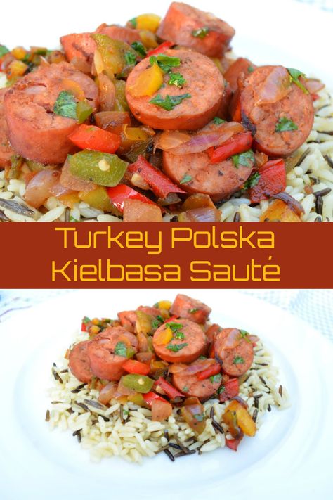 Turkey Kielbasa Recipes, Easy Kielbasa Recipes, Kielbasa Recipe, Turkey Kielbasa, Polska Kielbasa, Kielbasa And Potatoes, Slow Cooker Kielbasa, Kielbasa Recipes, Polish Sausage