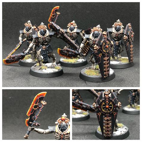 Warhammer 40k Miniatures Necron, Warhammer 40k Necrons Miniatures, Necron Miniatures, Necrons Miniatures, Necron Paint Scheme, Necron Dynasties, Necrons 40k, Warhammer Necrons, Necron Army