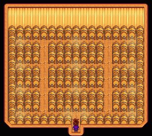 Stardew Valley Shed Layout Kegs, Stardew Valley Keg Shed Layout, Stardew Keg Shed, Stardew Layout, Stardew Tips, Stardew Farms, Big Sheds, Stardew Valley Layout, Stardew Valley Tips