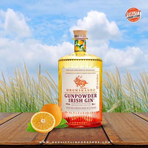 Citrusy and refreshing, this Drumshanbo Gunpowder California Orange Citrus Irish Gin is the perfect drink for a sunny day. Looking for a zesty twist on your gin experience? Look no further than Drumshanbo Gunpowder California Orange Citrus Irish Gin. This expertly crafted gin features a tantalizing blend of traditional Irish botanicals, combined with the tangy flavor of California oranges. #DrinkUp #StockUp #LiquorDelivery #StayHomeDrinkWine #BoozeDelivery Orange Citrus, Irish Traditions, Liquor Store, Drink Up, Wine Drinks, Sunny Day, Sunny Days, Gin, Vodka