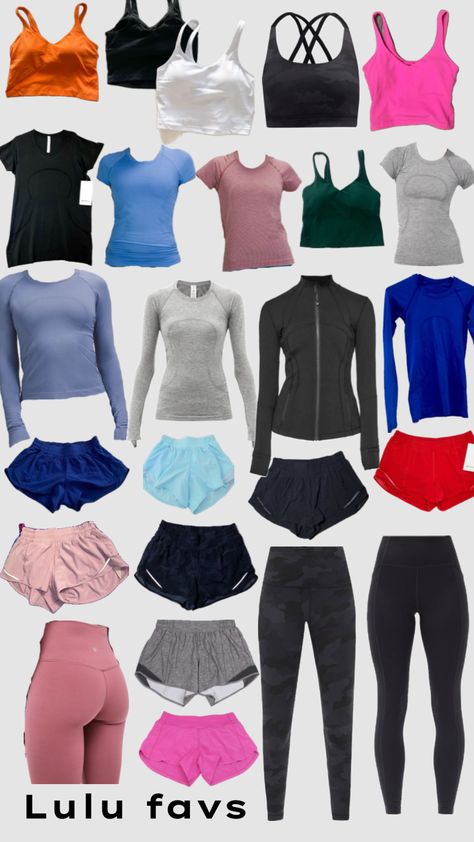 #lululemon Best Lululemon Products, Cute Lululemon Outfits For School, Fake Lululemon, Lululemon Must Haves, Lululemon Essentials, Lululemon Outfit Aesthetic, Shein Lululemon, Exercise Fits, Lulu Clothes