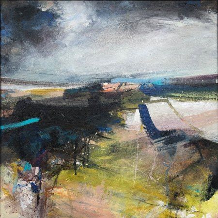 Interval Alice Sheridan, Peisaj Abstract, Abstract Art Inspiration, Landscape Art Painting, Abstract Art Landscape, Paintings I Love, Abstract Landscape Painting, Landscape Artist, Contemporary Artist