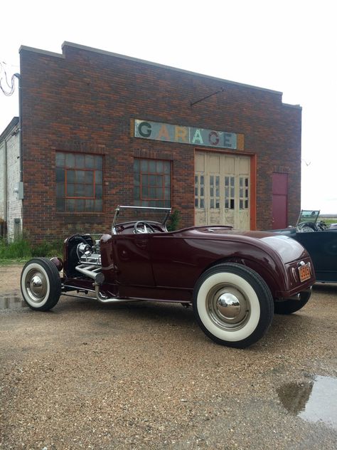 1928 Ford Model A Roadster - on '32 frame | The H.A.M.B. Model A Roadster, First Cars, Ford Roadster, Ford Model A, American Graffiti, 32 Ford, Hot Rod Trucks, Cars 2, Types Of Vehicle