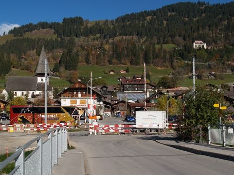 An ordinary bridge in Saanen, Bern, Switzerland close the railwayz station. It became famous by the DDLJ. Ddlj Switzerland, Saanen Switzerland, Bern Switzerland, Places To Be, Railway Station, Bern, World Tour, Places To See, Switzerland