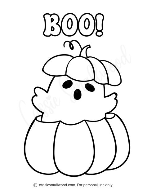 ghost inside of a pumpkin and Boo Halloween coloring page Simple Halloween Coloring Pages, Ghost Drawing Easy, Simple Coloring Pages Aesthetic, Ghost Coloring Pages, Pumpkin Art Ideas, Printable Coloring Masks, Ghost Coloring, Simple Ghost, Halloween Coloring Pictures