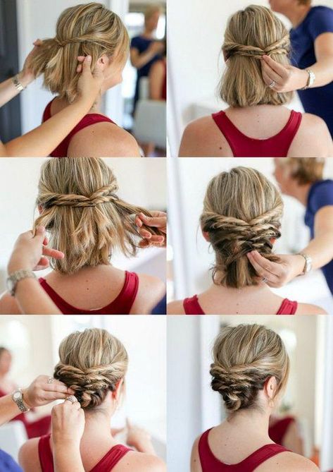 12 peinados para chicas con pelo corto Fall Hair Color For Brunettes, Homecoming Hair Down, Peinados Fáciles Para Cabello Corto, Bridesmaid Hair Short, Summer Hairstyles For Medium Hair, Penteado Cabelo Curto, Braided Hairstyles For Wedding, Natural Hair Braids, Cute Hairstyles For Short Hair