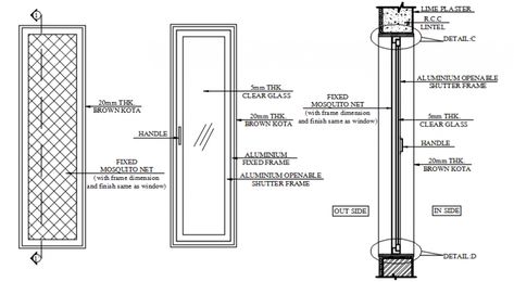 Glassdoor blocks 2d view elevation and section dwg file that includes door elevation drawings details with dimension details and door design blocks details along with door sectional drawings details and handle details. Door Construction Detail Drawing, Door Section Detail Drawing, Door Elevation Drawing, Door Detail Drawing Architecture, Door Section Detail, Glass Floors Architecture, Door Elevation, Living Room Sliding Doors, Furniture Measurements