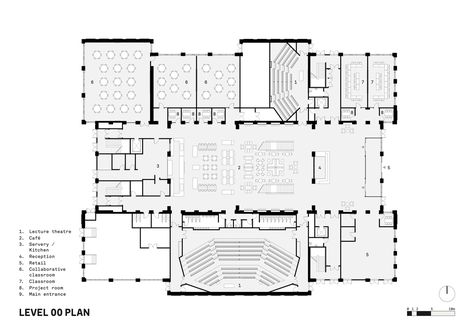 Gallery of Lower Mountjoy Teaching and Learning Centre / FaulknerBrowns Architects - 22 Durham University, Computer Class, Teaching And Learning, Education Center, Learning Spaces, Design Center, Site Plan, Literacy Centers, Architectural Design