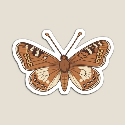 Get my art printed on awesome products. Support me at Redbubble #RBandME: https://www.redbubble.com/i/magnet/Minimal-Brown-Butterfly-by-Atlantico54/161300409.TBCTK?asc=u Brown Butterfly, Butterfly Magnet, Dog Mat, Dad Hats, Colorful Prints, Bugs, Insects, My Art, Awesome Products