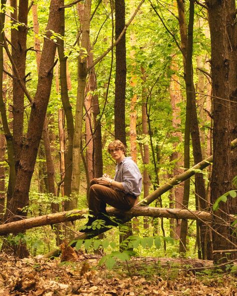 Men, vintage, flowers, spring Man In Forest Aesthetic, Forest Elf Aesthetic Male, Man In The Woods Aesthetic, Guy In Nature Aesthetic, Men In Nature Aesthetic, Nature Aesthetic Outfit Men, Man In Nature Aesthetic, Forest Boy Aesthetic, Forest Photoshoot Men