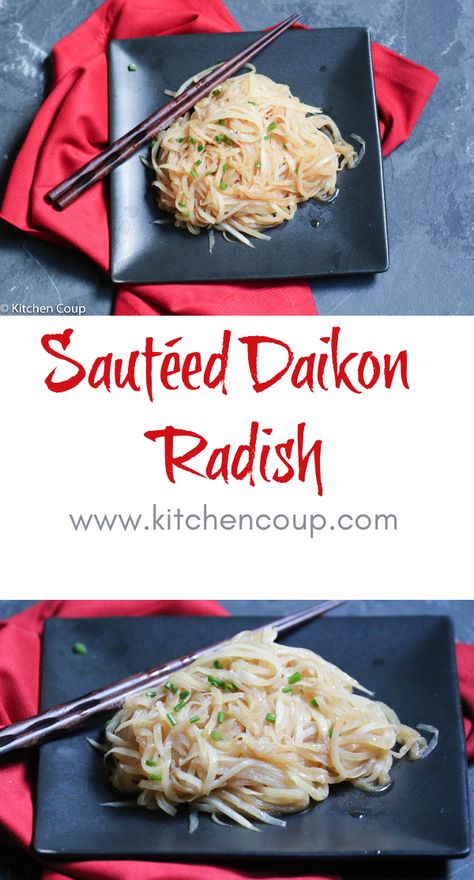 White Radish Recipes, Daikon Recipes, Daikon Recipe, Salad Asian, Macrobiotic Diet, White Radish, Daikon Radish, Happy Eating, Radish Recipes