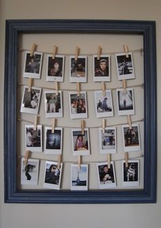 Teen Wall Decor, Photo Collage Diy, Diy Projects For Bedroom, Diy Room Decor For Teens, Diy Photo Frames, Cute Diy Room Decor, Teen Room Decor, Décor Diy