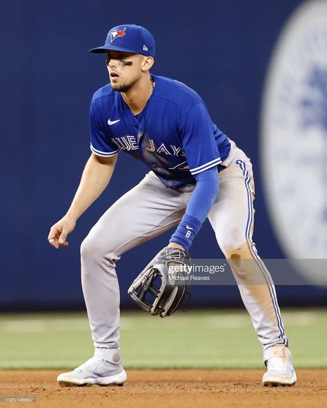 News Photo : Cavan Biggio of the Toronto Blue Jays in action... Cavan Biggio, Toronto Blue Jays Baseball, Blue Jays Baseball, Baseball Guys, Miami Marlins, Toronto Blue Jays, June 22, Blue Jays, Miami Florida