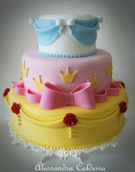 Princess Balloons, Disney Princess Cake, Disney Princess Birthday Party, Disney Princess Birthday, Disney Princess Party, Disney Cakes, Princesa Disney, Disney Birthday, Princess Cake