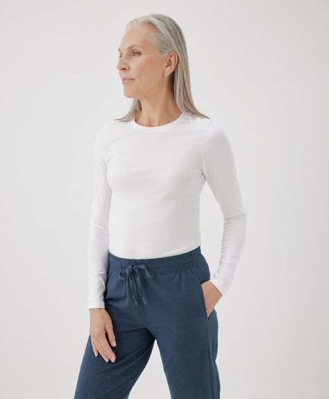 Capsule Wardrobe Work, Fitted Long Sleeve, Western Boho, The Cool, Long Sleeve Tee, Capsule Wardrobe, Fair Trade, Women Empowerment, Apparel Accessories