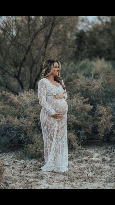 Maternity photo shoot idea Lace Gown beautiful indie Maternity Shoot Lace Dress, Lace Maternity Photoshoot, Lace Dress Maternity Pictures, Lace Maternity Gown, Pregnancy Pics, Maternity Photography Poses Pregnancy Pics, Summer Maternity, Maternity Photo Shoot, Maternity Photography Poses