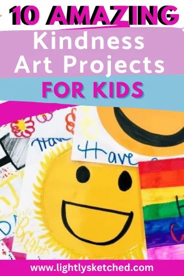 We’ve compiled 10 of our favorite kindness art projects for kids and we can’t wait to share them with you. Kindness is one of the most powerful traits that we can help our children to cultivate and it’s super easy to teach through these kindness art projects for kids.#kindnessartforkids #kindnessartprojectsforkids #kindnessartprojects #kindnessartactivities Elementary Kindness Projects, Kindness Sel Lessons, February Art Ideas For Kids, Crafts For Kindness, Books With Art Projects Kids, Games That Teach Kindness, Kindness Art Kindergarten, Acts Of Kindness Crafts For Preschool, Kindness Kids Activities