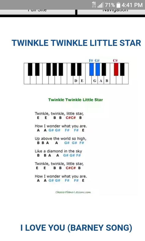 Twinkle Twinkle Little Star, Nursery Rhymes, Piano, Sheet Music Piano Nursery Rhymes, Nursery Rhymes Piano Notes, Piano Sheet Music With Letters, Twinkle Twinkle Little Star Nursery, Keyboard Notes, Piano Sheet Music Beginners, Music Nursery, Sheet Music With Letters, Piano Songs For Beginners