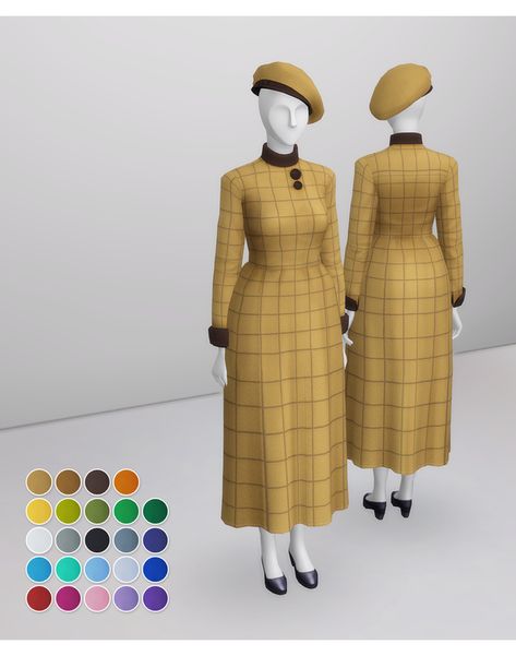 Sims 4 Decades Challenge, Die Sims 4, Sims 4 Challenges, Sims 4 Mm Cc, Sims 4 Game Mods, Sims 4 Cc Folder, Sims 4 Dresses, Sims 4 Characters, Sims 4 Mm