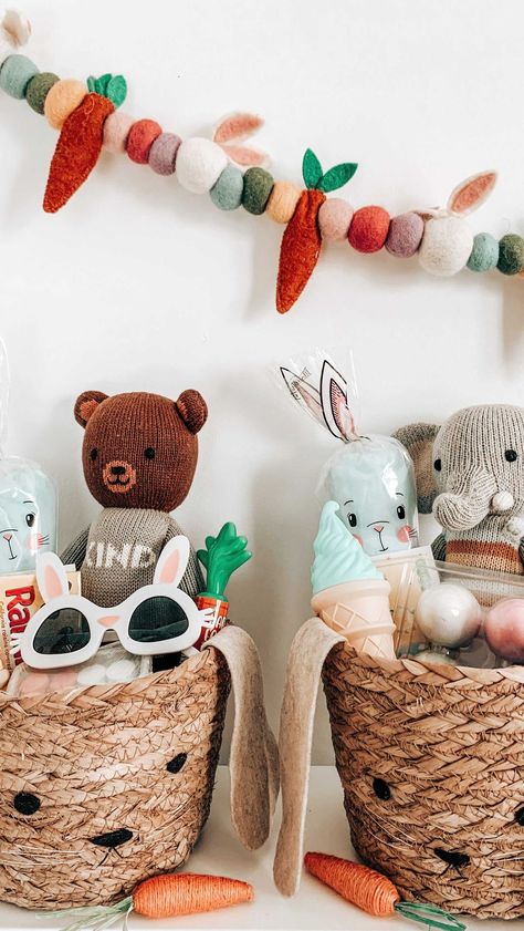 tiffanymamone on Instagram: DIY Easter bunny baskets 🐰 Baskets are from @target dollar spot Just cut felt ears, eyes and nose. Use thread for whiskers and mouth.… Diy Easter Bunny, Basket Diy, Easter Bunny Basket, Target Dollar Spot, Bunny Basket, Diy Basket, Instagram Diy, Diy Easter, Bunny Ear