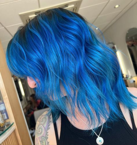 Directions Hair Colour on Instagram: “One word: Dreamy 🦋🦋🦋 @charlottepaintshair using Atlantic Blue 💙 Shop the style 👉 www.directionshaircolour.co.uk #directionshair…” Directions Hair Colour, Ombre Balayage, Hair Colour, One Word, Balayage, Hair Color, Long Hair Styles, Hair, On Instagram