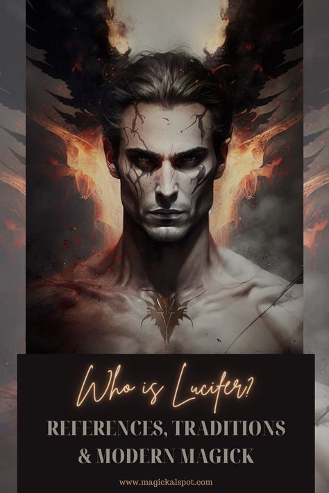 Explore the myth and magic of Lucifer with this intriguing article. Learn about the references and traditions surrounding this controversial figure, and discover how modern practitioners of magic incorporate his energy into their practice. From ancient mythology to modern pop culture, this guide offers a fascinating insight into one of the most enigmatic figures in occult lore. Working With Lucifer Deity, Lucifer Deity Work, Working With Lucifer, Lucifer Deity, Obsession Spells, Voodoo Magic, Break Up Spells, Voodoo Spells, Black Magic Spells