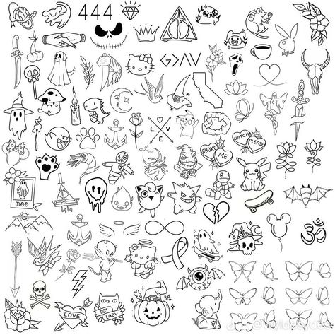 Friday the 13th Tattoo Flash Sale! 11am to 7pm $50 Tattoos from our flash sheet $70 For your own design (Should be similar to a simple outline flash tattoo) Size: 1-2" Black ink only, extra charge for color/shading No Necks, feet, or fingers. CASH ONLY PLEASE! DON'T LIKE OUR FLASH? DM US IN ADVANCE WITH YOUR OWN DESIGN FOR APPROVAL FOR $70! ALL PIERCINGS ON FRIDAY THE 13th FROM 3PM to 7PM ARE $13 OFF! For current pricing on piercings, check out our website at www.wyldesydestattoo.com 1515... Friday 13th Flash Sheet, Apprentice Flash Sheet, Simple Feet Tattoos, October Flash Tattoo, Finger Tattoo Outline, Small Friday The 13th Tattoos, Flash Tattoos Simple, Halloween Flash Sheet Tattoo, Finger Tattoo Flash