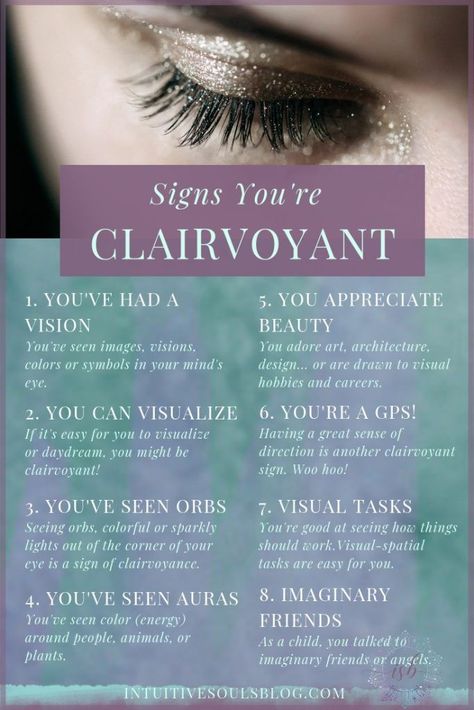 Clairvoyant Signs, Rhinestones Eyes, Clairvoyant Psychic Abilities, Psychic Development Exercises, Psychic Empath, Empath Traits, Empath Abilities, Psychic Development Learning, Intuitive Empath