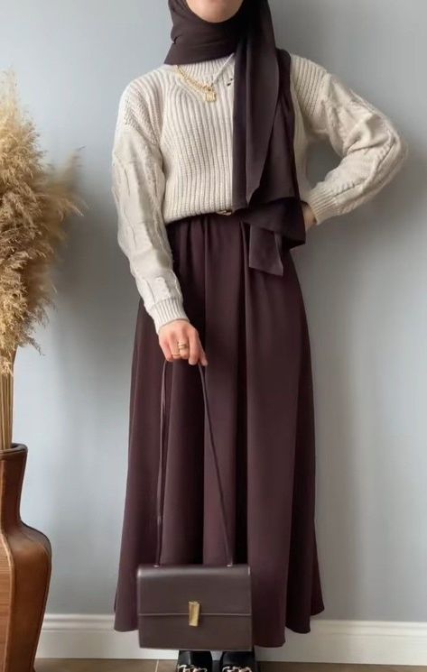 Hijab Work Outfit, Modest Work Outfits, Hijabista Fashion, Modern Hijab Fashion, Tutorial Hijab, Girls Dress Outfits, Gaun Fashion, Muslim Outfits Casual, Hijabi Fashion Casual