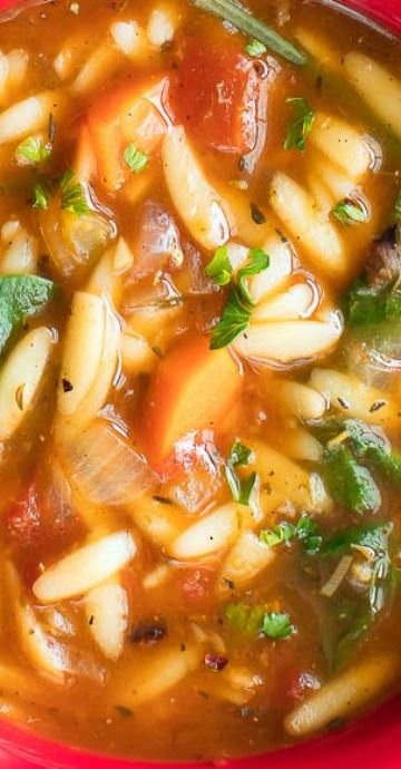 Vegetable Orzo, One Pot Orzo, Orzo Soup Recipes, Soup Vegetable, Wisdom Tooth, Orzo Soup, Indian Lake, Orzo Recipes, Summer Soup