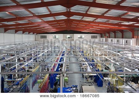 Factory Photography, Industrial Paintings, Textile Manufacturing, Textile Factory, Consumer Behaviour, Textile Industry, Production Line, Strategic Planning, New Market