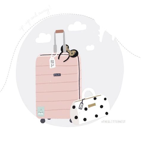 Luggage Illustration, The Chilling Adventures Of Sabrina, Chilling Adventures Of Sabrina, Picture Logo, Instagram Highlight Icons, Instagram Icons, Pen And Paper, Cute Illustration, Watch Design