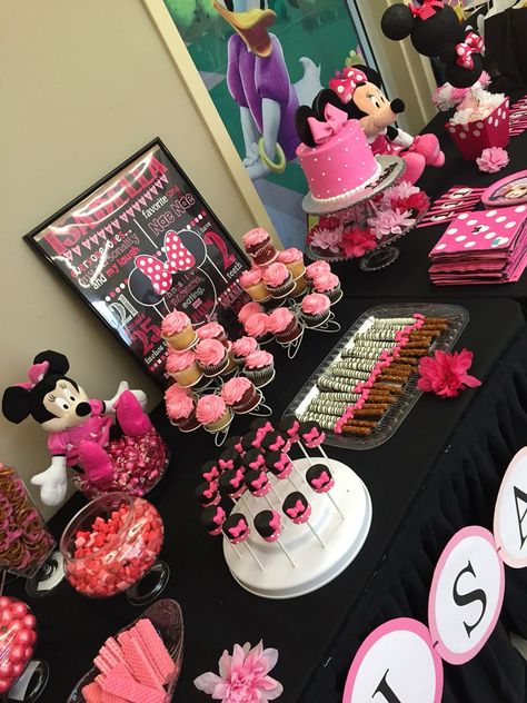 Sophia’s 1st bday Minnie Mouse Birthday Party Ideas 4th, Minnie Mouse Candy Table, Minnie Mouse Birthday Party Ideas 1st, Minnie Mouse Baby Shower Ideas, Minnie Mouse 1st Birthday Cake, Candy Table Ideas, Mouse Candy, 4de Verjaardag, Minnie Mouse Birthday Theme