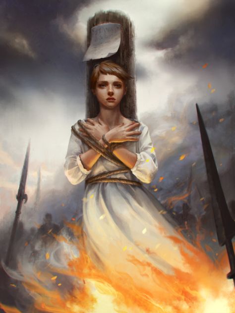 Js3_chrystalchan_web Joan D Arc, Saint Joan Of Arc, Jeanne D'arc, St Joan, Supernatural Art, Joan Of Arc, Ap Art, Art Website, Mobile Game