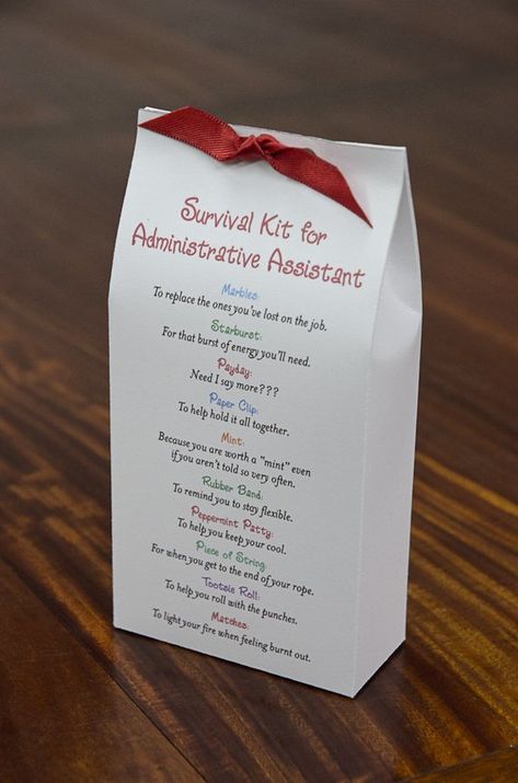 Survival Kit For Nurses, Administrative Assistant Day, Administrative Assistant Gifts, Admin Day, Administrative Professional Day, Survival Supplies, Administrative Assistant, Assistant Gifts, Staff Appreciation