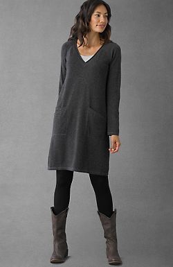 looks very comfy Dress With Tights Outfit, Tunic Dress With Leggings, Dress With Leggings, Shift Dress Casual, Easy Knit, Long Sleeve Shift Dress, Looks Style, Girls Sweaters, Mode Inspiration