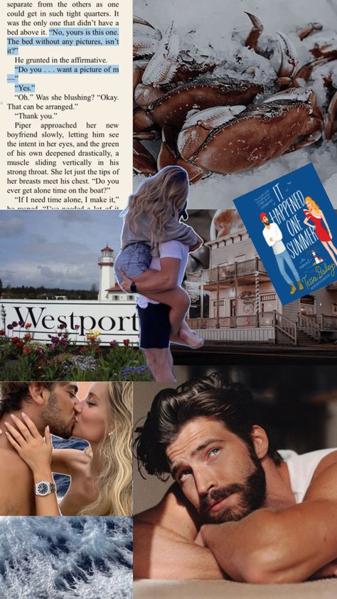 Chase Me Tessa Bailey, Spring Tide Book Aesthetic, It Happened One Summer Fanart, Books Edits, Book Guys, It Happened One Summer, Cute Bookshelves, Tessa Bailey, Book Tropes