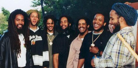 The Marley Brothers Ziggy,Stephen,Robbie,Rohan,Julian,Ky-Mani,Damian Bob Marley Kids, Bob Marley Sons, Marley Brothers, Stephen Marley, Marley Family, Bob Marley Pictures, Wyclef Jean, Damian Marley, Ziggy Marley