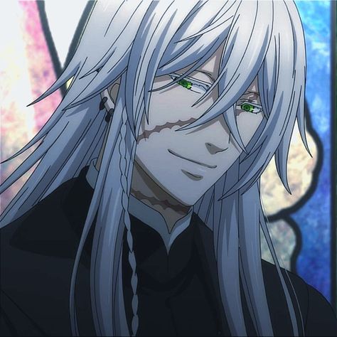 Undertaker Pfp Black Butler, Undertaker Pfp, The Undertaker Black Butler, Undertaker Manga, Undertaker Black Butler, Black Butler Undertaker, Black Butler Sebastian, Black Butler Characters, Black Butler 3