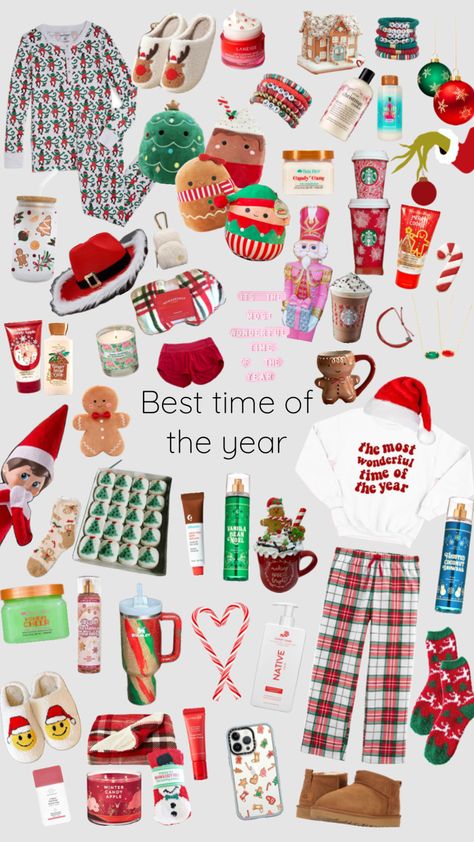 #preppy #itsthemostwonderfultimeoftheyear #christmas #myfavoriteholiday #ilovechristmas Shuffles Preppy, Girly Christmas Gifts, Cute Christmas Ideas, Christmas To Do List, Teen Christmas Gifts, Christmas Dreaming, Cute Christmas Outfits, Christmas Prep, Aesthetic Preppy