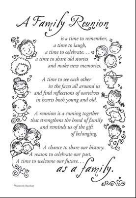 Family Reunion Quotes, Reunion Quotes, Family Reunion Themes, Family Reunion Activities, Family Reunion Invitations, Reunion Invitations, Family Poems, Reunion Games, Family Reunion Games