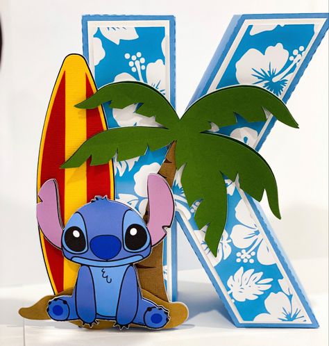 Lilo And Stitch Handmade Cards, Lilo And Stitch Theme, Lilo And Stitch Party, Lilo And Stitch Birthday, Stitch Party, Stitch Birthday, Birthday Party Treats, Twins 1st Birthdays, Lilo Y Stitch